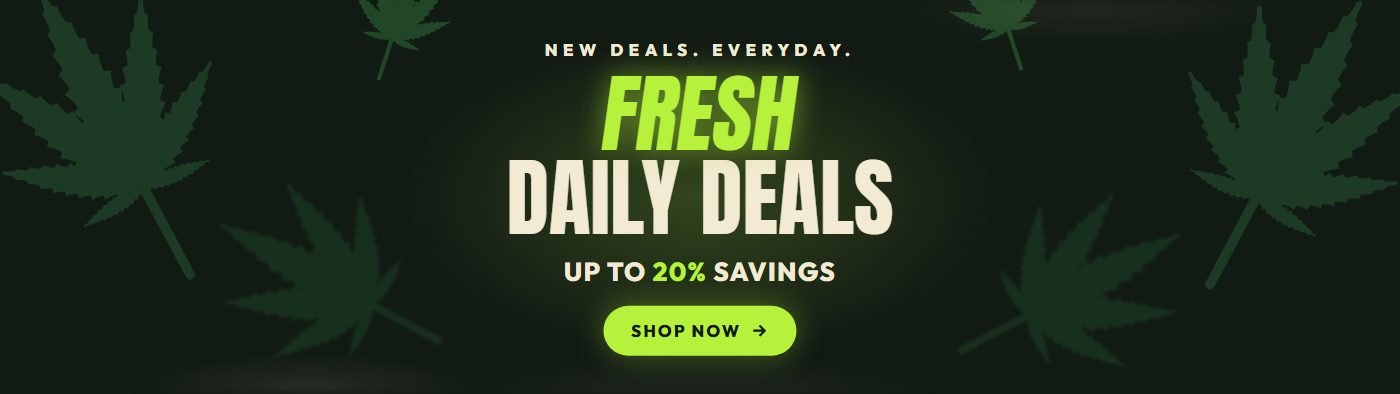 The Green Pot fresh daily deals banner
