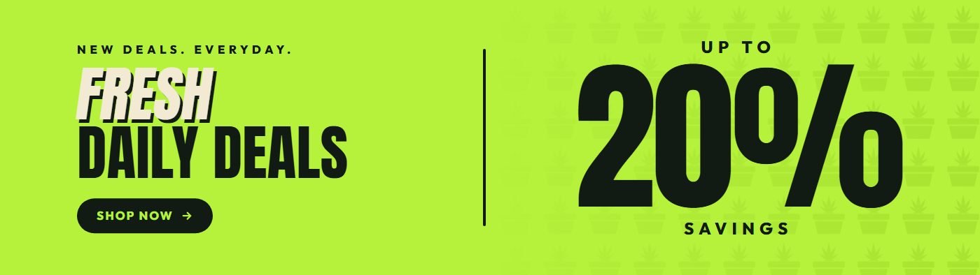 The Green Pot fresh daily deals banner