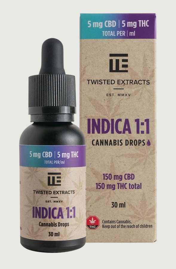 CBD oil drops at The Green Pot