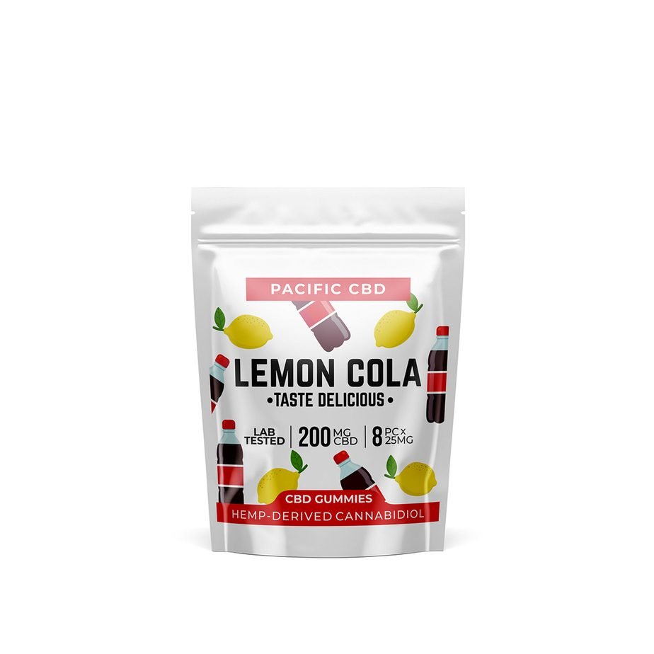 Pacific CBD Lemon Colas - CBD Gummies at The Green Pot
