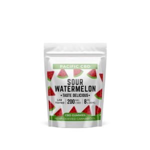 Pacific CBD Sour Watermelons - CBD Gummies at The Green Pot