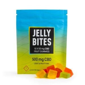Twisted Extracts CBD Jelly Bites 500mg (Light & Fruity) - CBD Gummies at The Green Pot